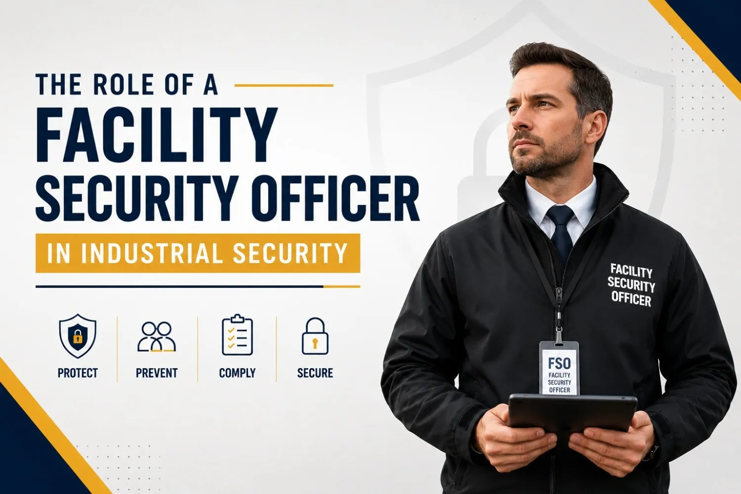 The Role of a Facility Security Officer in Industrial Security