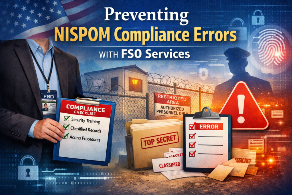 Preventing NISPOM Compliance Errors with FSO Services