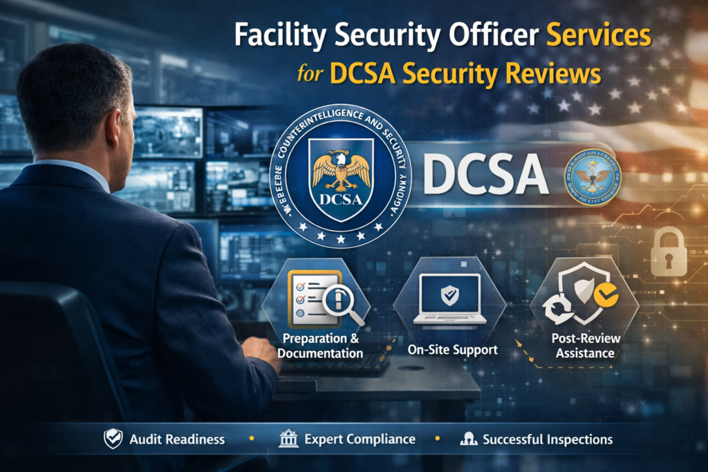 Facility Security Officer Services for DCSA Security Reviews