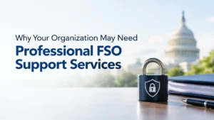 Why Your Organization May Need Professional FSO Support Services
