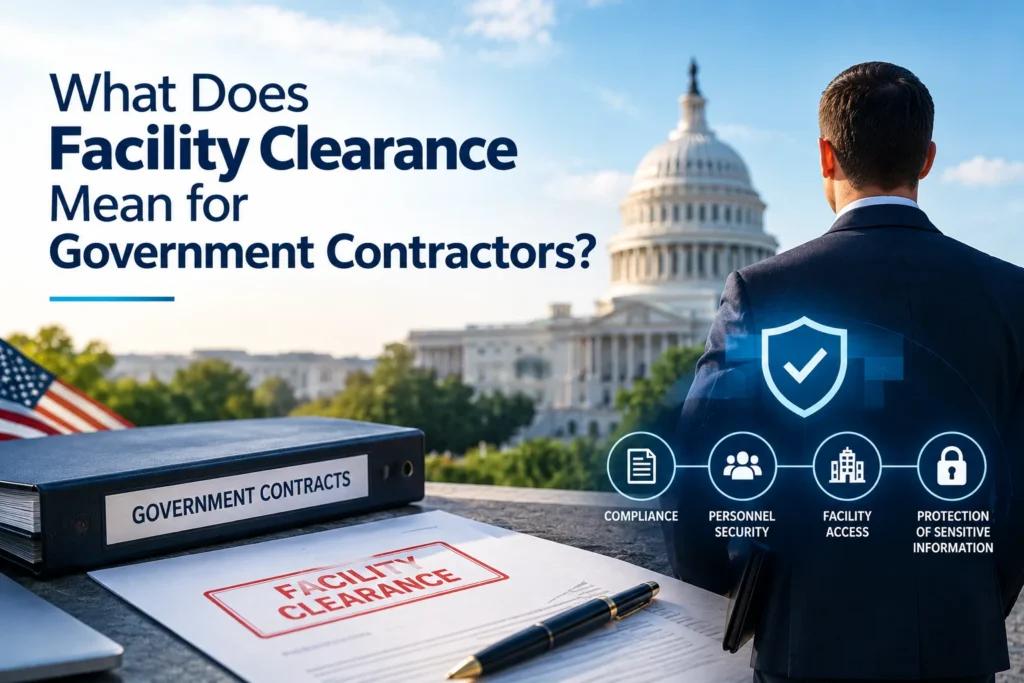 What Does Facility Clearance Mean for Government Contractors?